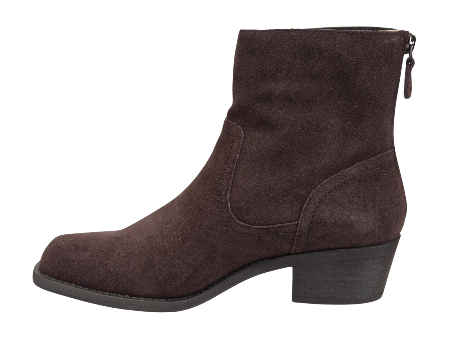 OTBT - HOMESTEAD in COFFEE Heeled Ankle Boots