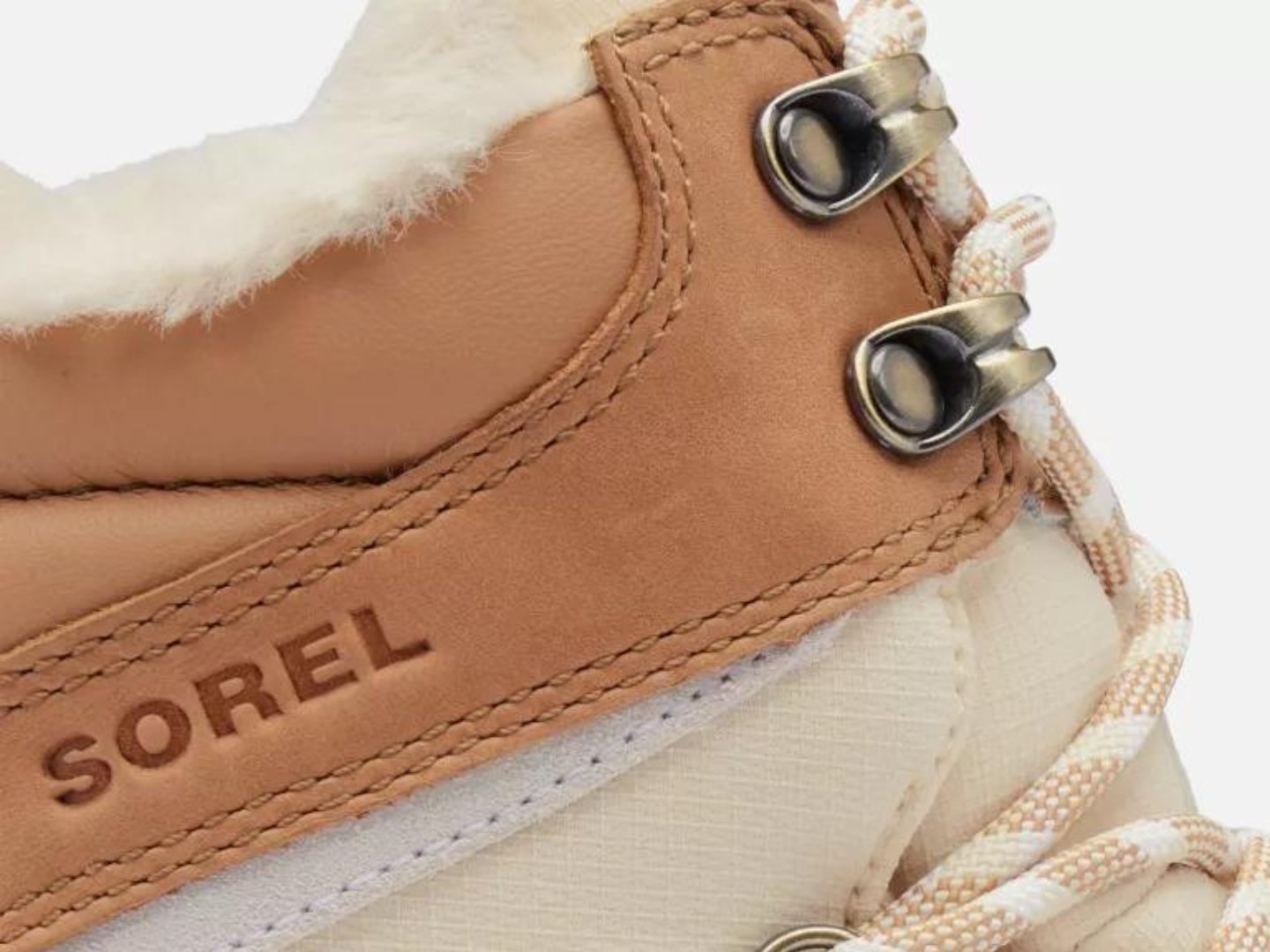 Sorel: ONA Ave Trek Boot WP in Honey White/Sea Salt - J. Cole ShoesSORELSorel: ONA Ave Trek Boot WP in Honey White/Sea Salt