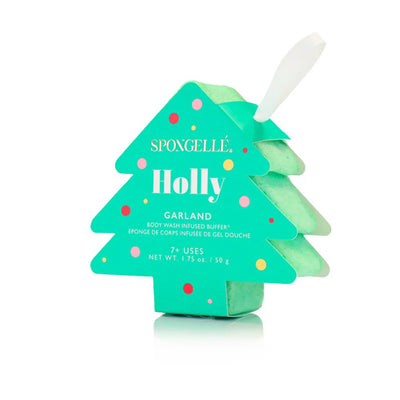 Spongelle: Holly Garland Holiday Tree Buffer - J. Cole ShoesSPONGELLESpongelle: Holly Garland Holiday Tree Buffer