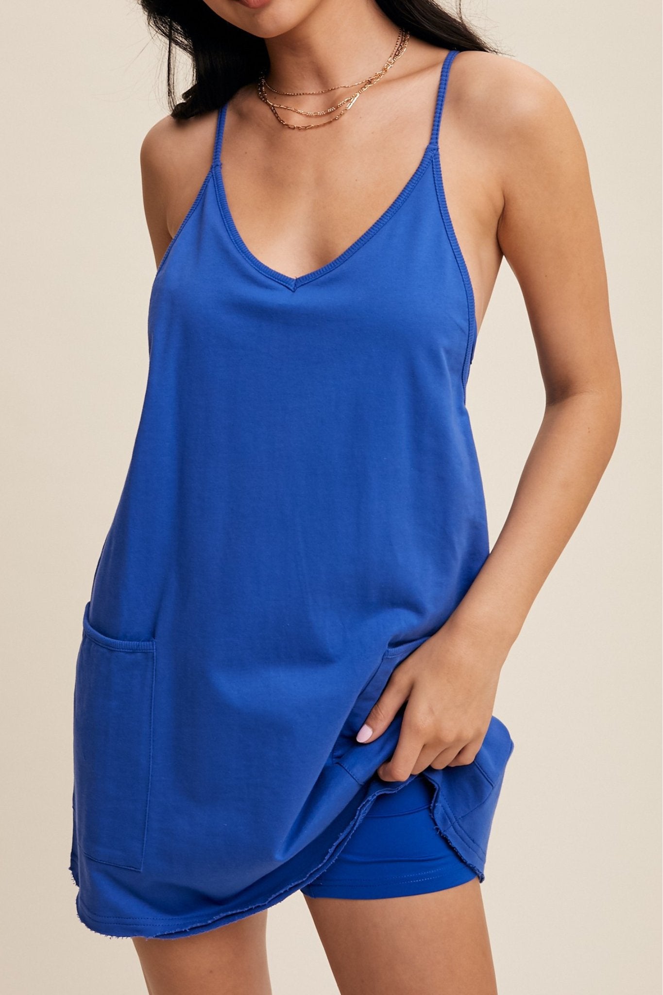 Sport Mini Dress in Royal Blue - J. Cole ShoesLISTICLESport Mini Dress in Royal Blue