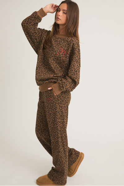 Sweat Set Leopard Love - J. Cole Shoesle lisSweat Set Leopard Love