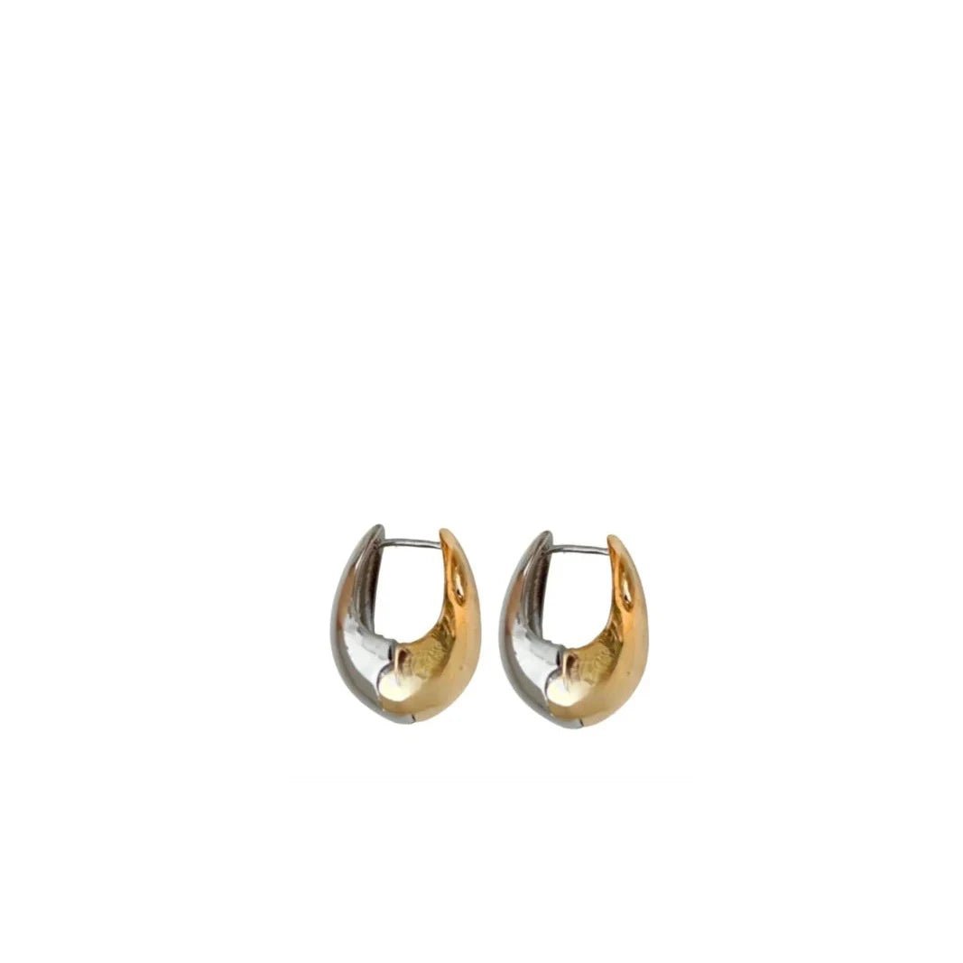 Tear Huggie Earrings in Mixed Metal - J. Cole ShoesACCESSORY CONCIERGETear Huggie Earrings in Mixed Metal