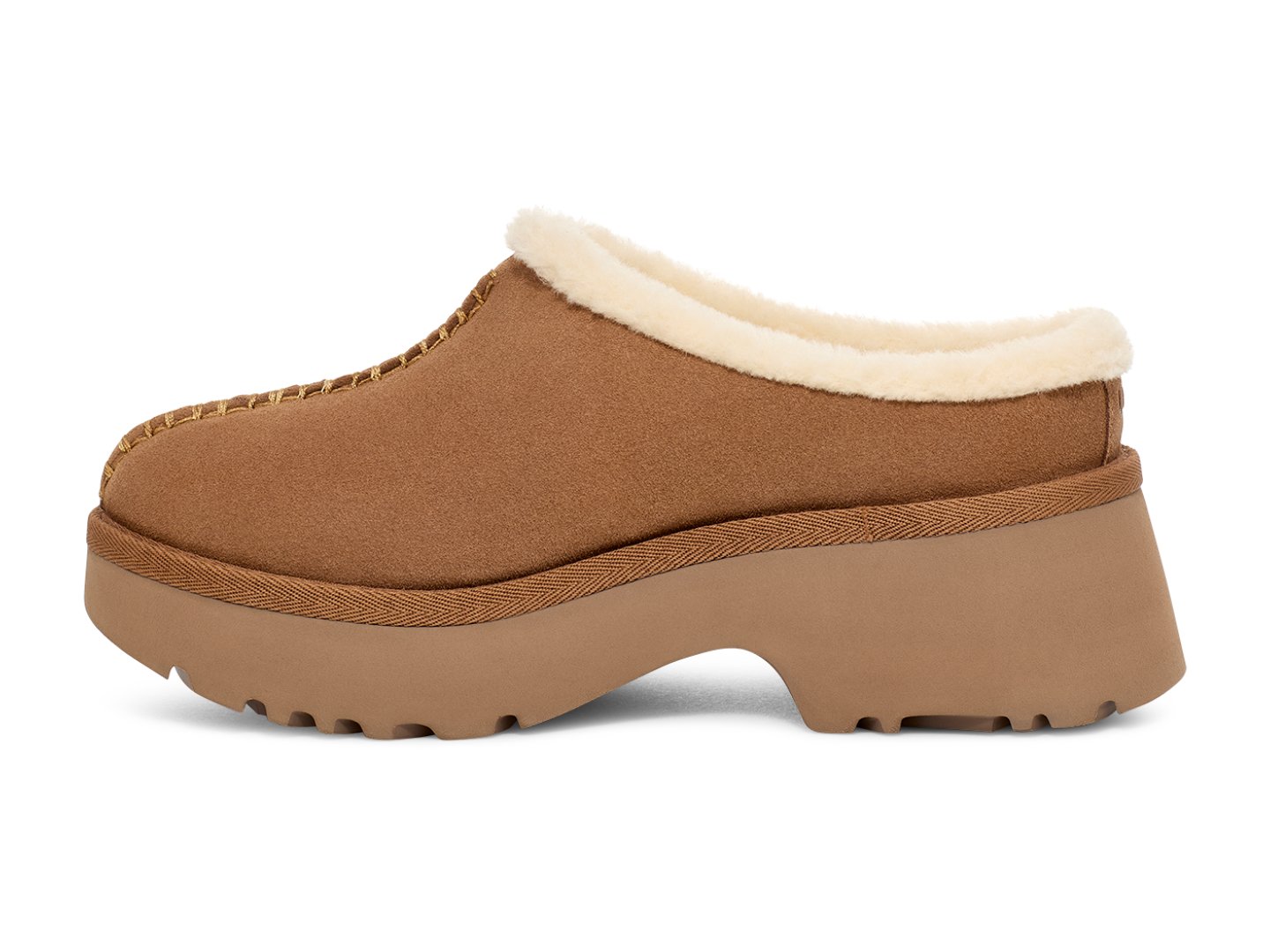 Ugg: New Heights Cozy Clog in Chestnut - J. Cole ShoesUGGUgg: New Heights Cozy Clog in Chestnut