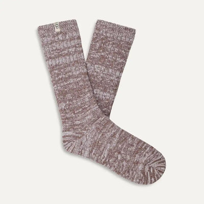 Ugg: Rib Knit Slouchy Crew Sock Allspice - J. Cole ShoesUGGUgg: Rib Knit Slouchy Crew Sock Allspice