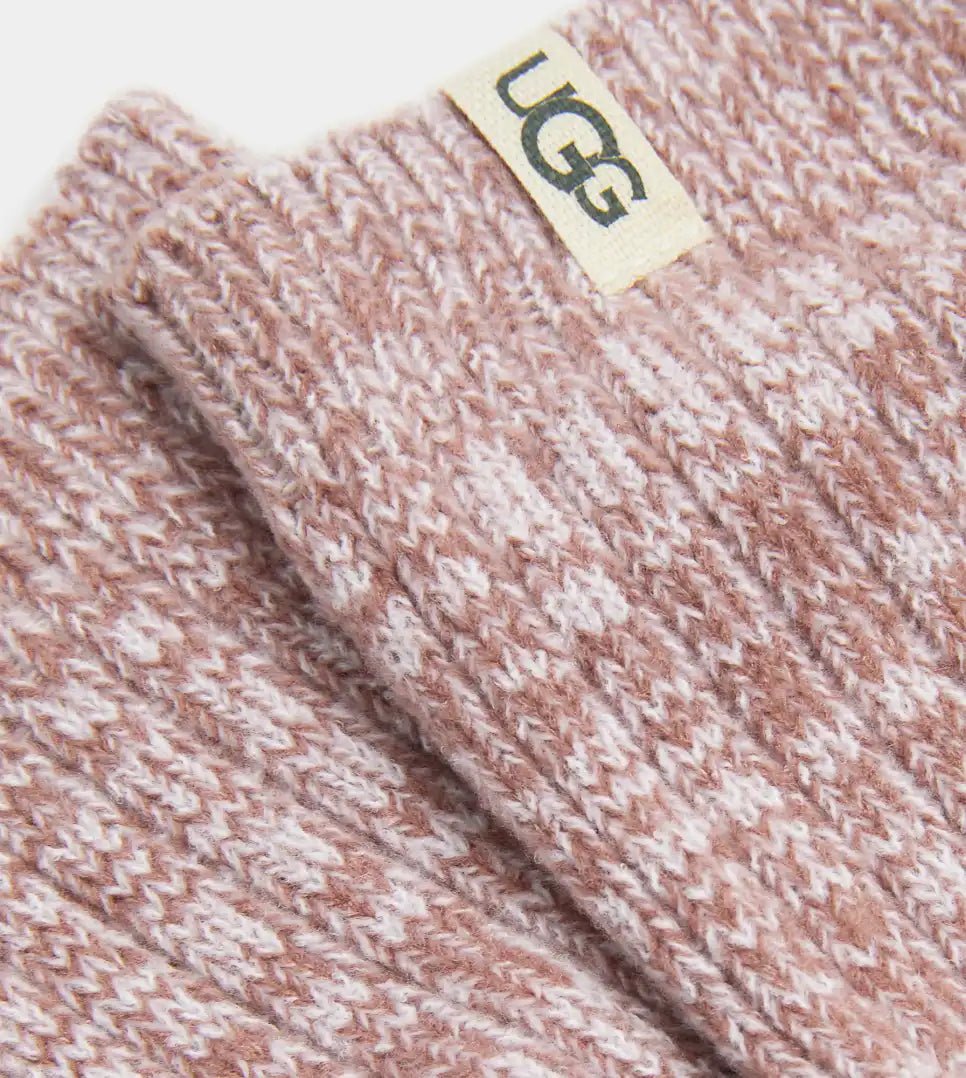 Ugg: Rib Knit Slouchy Crew Sock in Dusk - J. Cole ShoesUGGUgg: Rib Knit Slouchy Crew Sock in Dusk