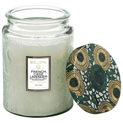 Voluspa: French Cade Large Jar 18oz - J. Cole ShoesVOLUSPAVoluspa: French Cade Large Jar 18oz