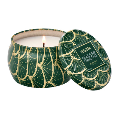 Voluspa: Noble Fir Garland Mini Tin - J. Cole ShoesVOLUSPAVoluspa: Noble Fir Garland Mini Tin