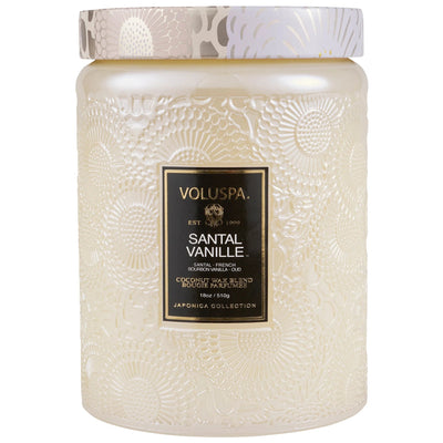 Voluspa: Santal Vanille Large Jar 18oz - J. Cole ShoesVOLUSPAVoluspa: Santal Vanille Large Jar 18oz