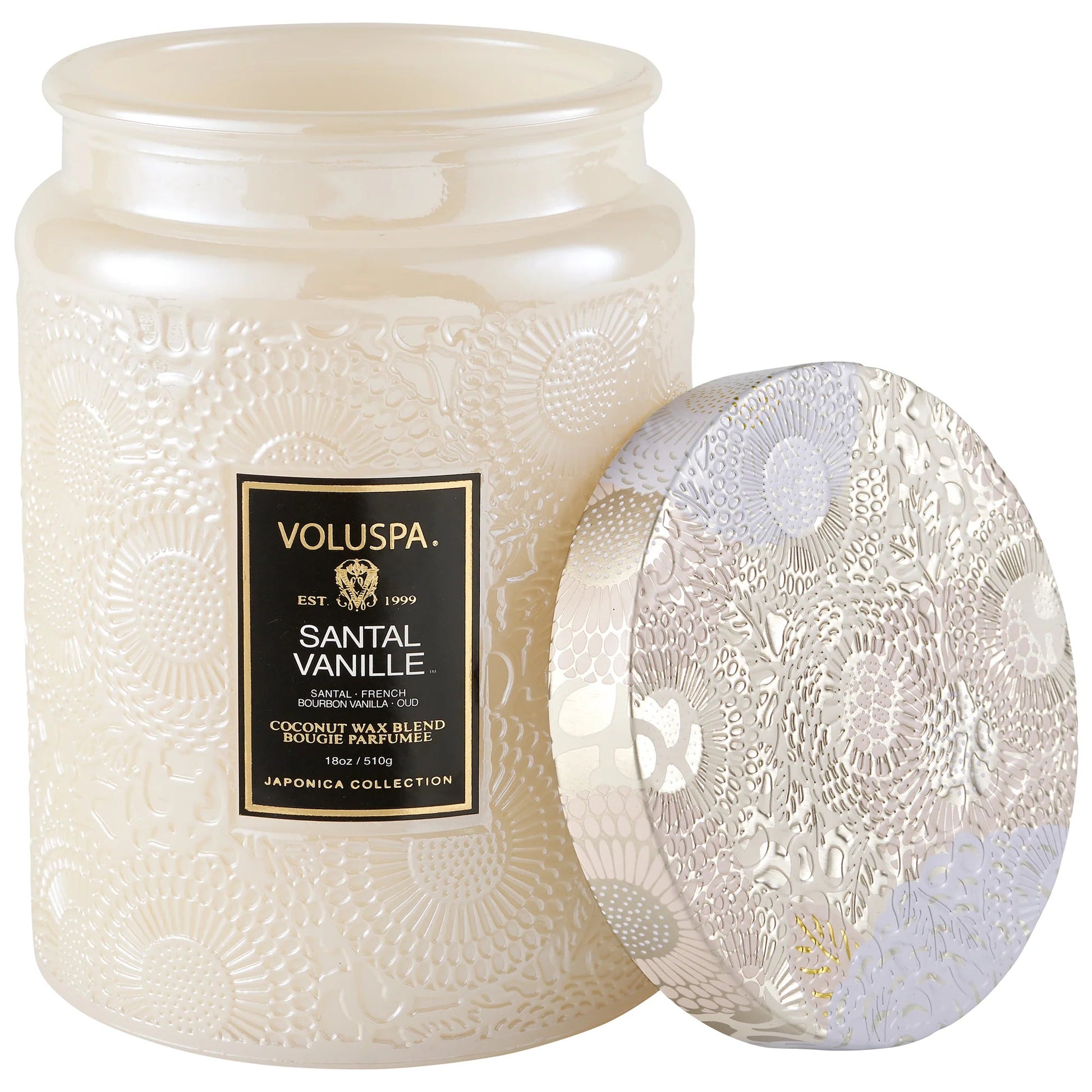 Voluspa: Santal Vanille Large Jar 18oz - J. Cole ShoesVOLUSPAVoluspa: Santal Vanille Large Jar 18oz