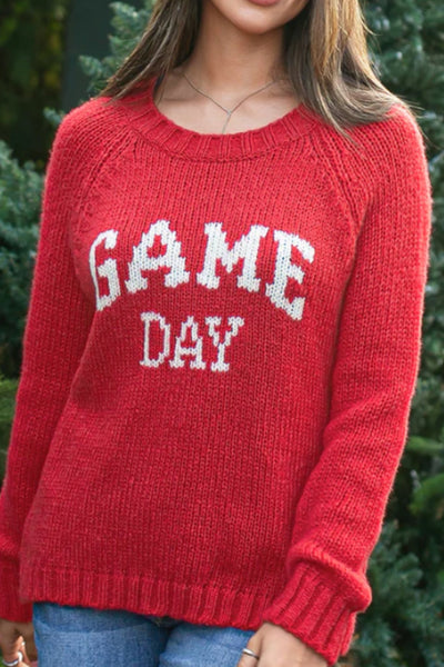 Wooden Ships: Game Day Raglan Chunky Crew - J. Cole ShoesWOODEN SHIPSWooden Ships: Game Day Raglan Chunky Crew