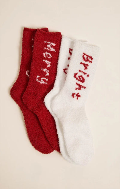 Z Supply: Bright & Merry Socks 2 Pack - J. Cole ShoesZ SUPPLYZ Supply: Bright & Merry Socks 2 Pack