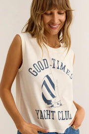 Z Supply: Good Times La Mer Tank in Sea Salt - J. Cole ShoesZ SUPPLYZ Supply: Good Times La Mer Tank in Sea Salt