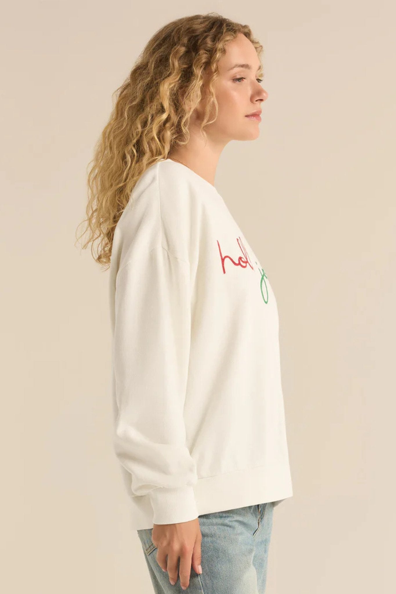 Z Supply: Holly Sunday Sweatshirt - J. Cole ShoesZ SUPPLYZ Supply: Holly Sunday Sweatshirt