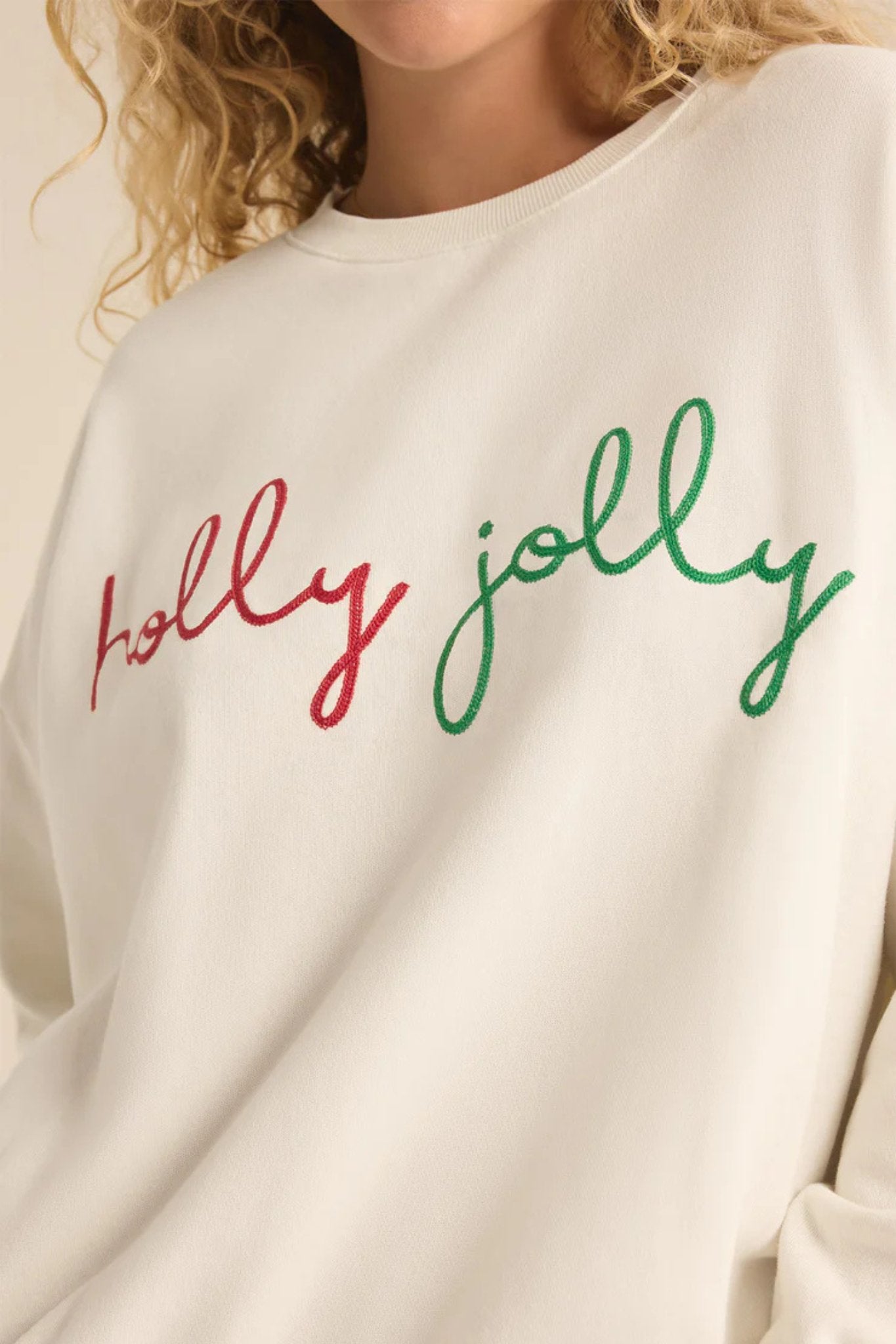 Z Supply: Holly Sunday Sweatshirt - J. Cole ShoesZ SUPPLYZ Supply: Holly Sunday Sweatshirt