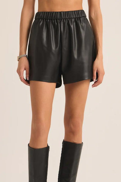 ZSUPPLY: Tie Faux Leather Short - J. Cole ShoesZ SUPPLYZSUPPLY: Tie Faux Leather Short