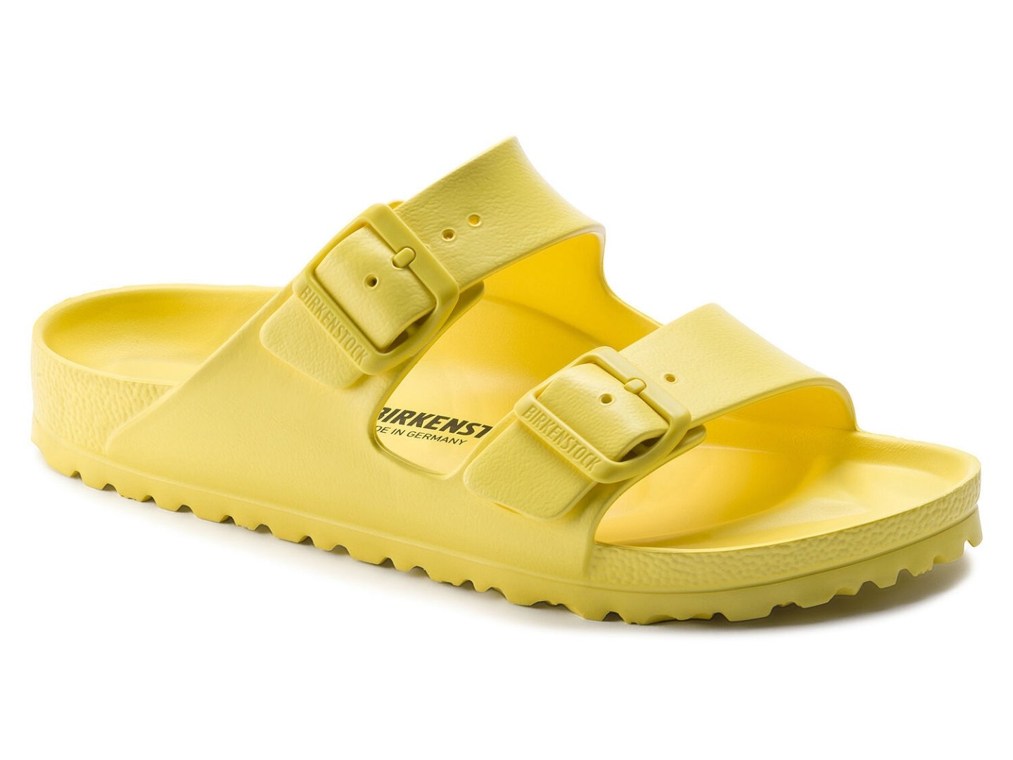 Birkenstock: Arizona EVA Bright Yellow - J. Cole ShoesBIRKENSTOCK