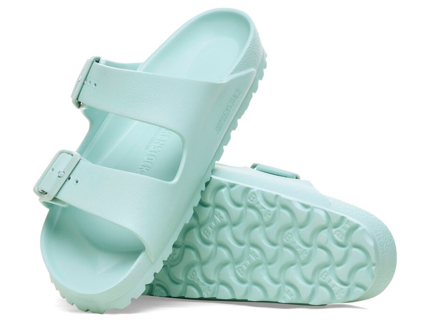 Birkenstock: Arizona EVA in Surf Green - J. Cole ShoesBIRKENSTOCKBirkenstock: Arizona EVA in Surf Green