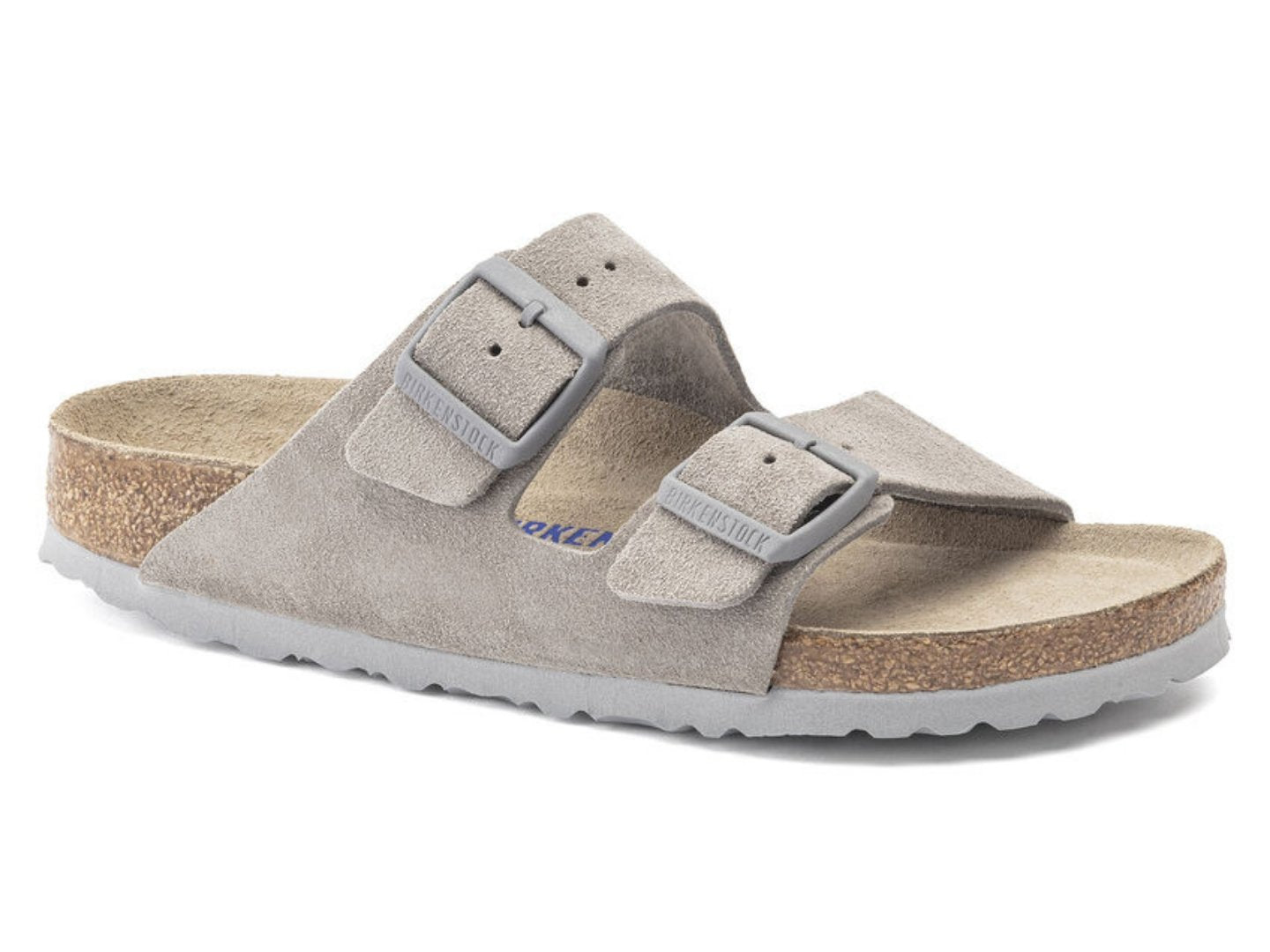 Birkenstock: Arizona SFB in Stone Coin - J. Cole ShoesBIRKENSTOCK