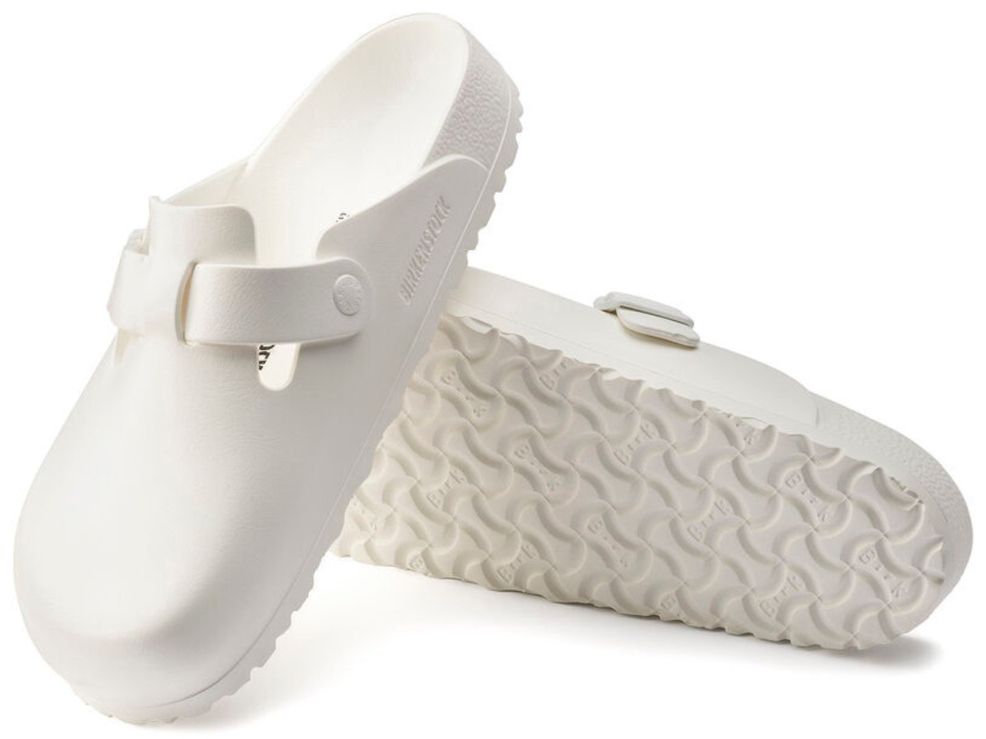 Birkenstock: Boston EVA in White - J. Cole ShoesBIRKENSTOCKBirkenstock: Boston EVA in White