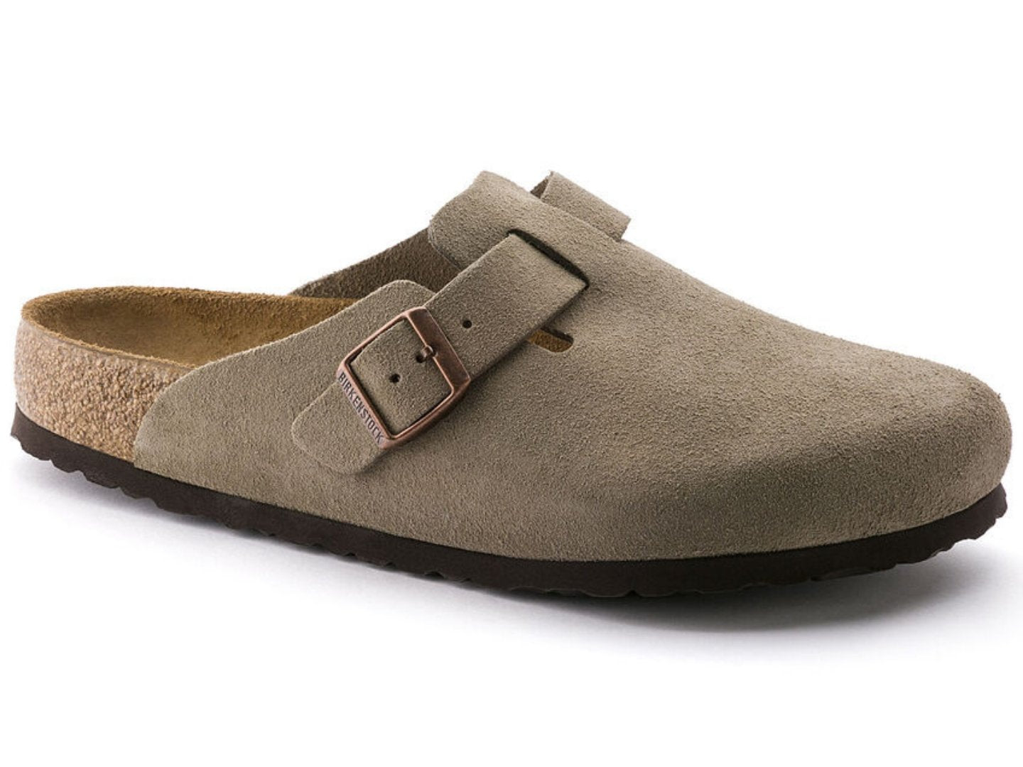 Birkenstock: Boston Suede SFB - J. Cole ShoesBIRKENSTOCK