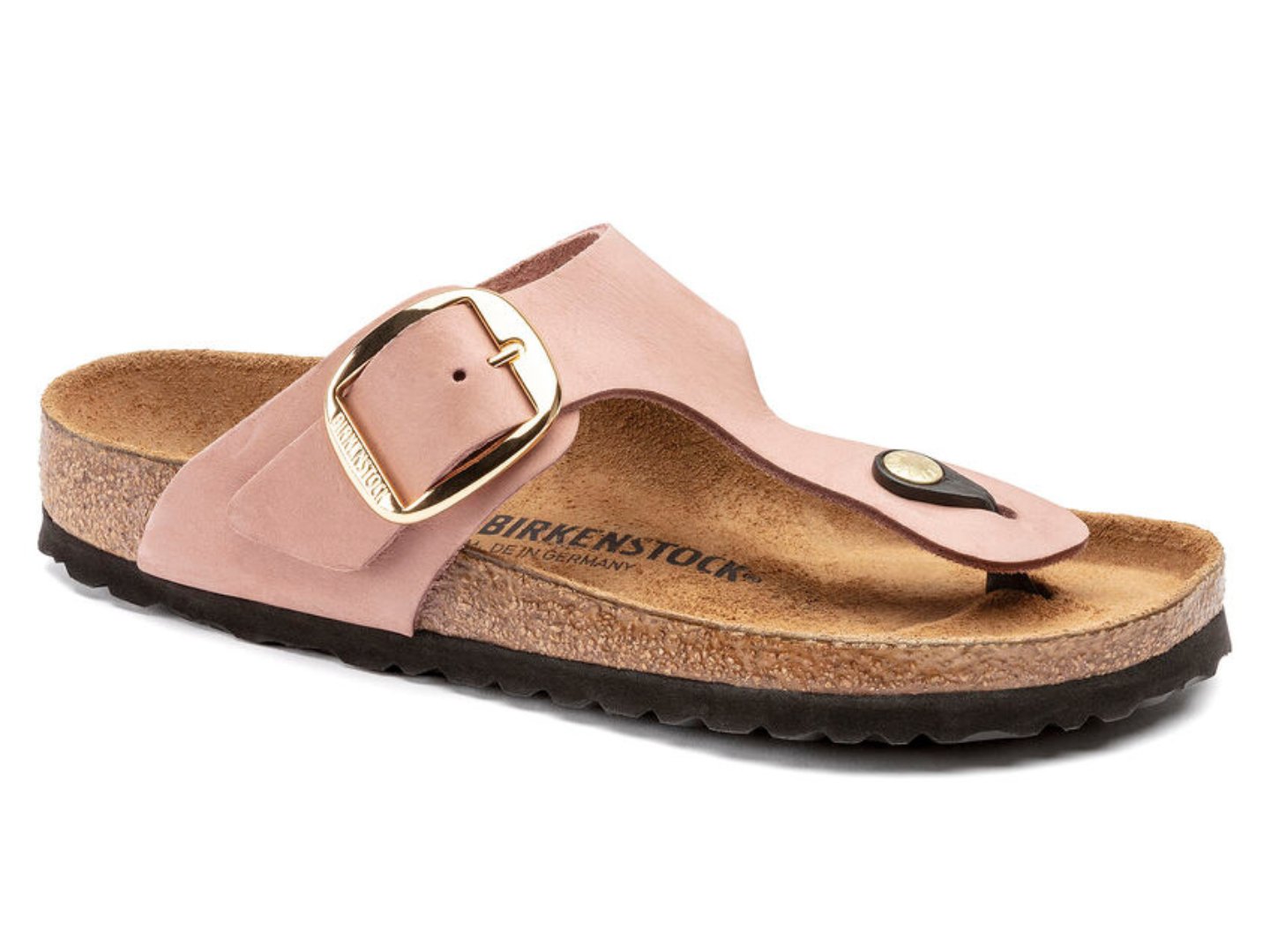 Birkenstock: Gizeh Big Buckle in Soft Pink - J. Cole ShoesBIRKENSTOCKBirkenstock: Gizeh Big Buckle in Soft Pink