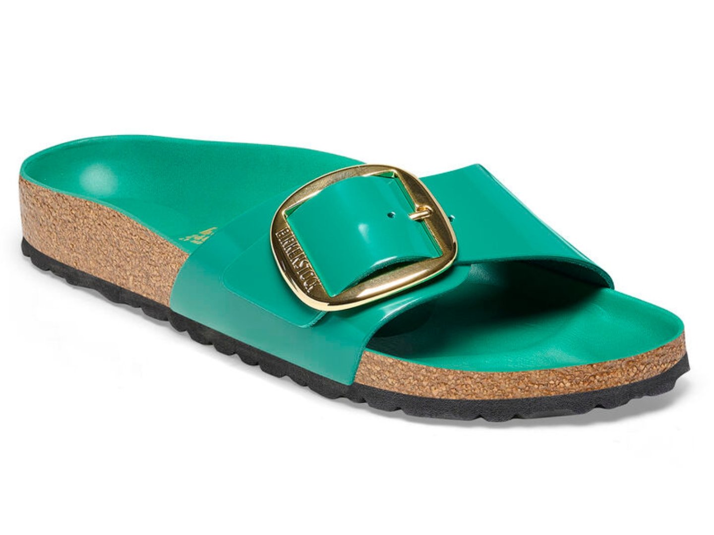 Birkenstock: Madrid High-Shine Digital Green - J. Cole ShoesBIRKENSTOCKBirkenstock: Madrid High-Shine Digital Green