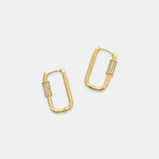 Carabiner Earrings LER225 - J. Cole ShoesOMG BlingsCarabiner Earrings LER225