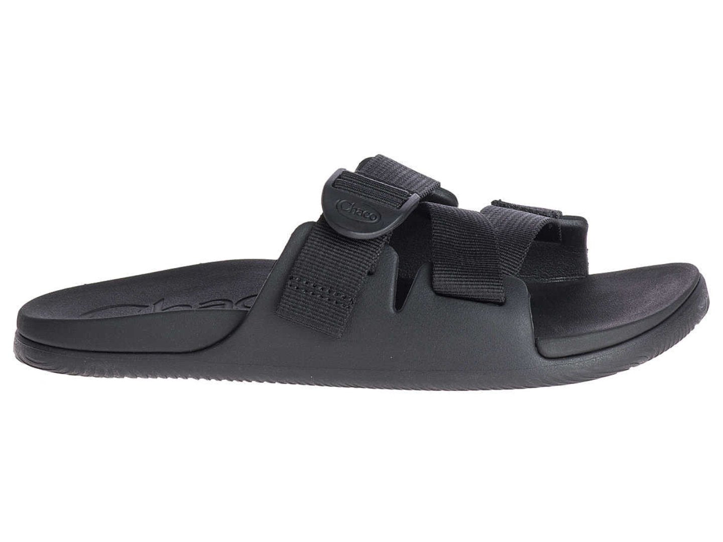 Chaco: Chillos Slide in Black - J. Cole ShoesCHACOChaco: Chillos Slide in Black