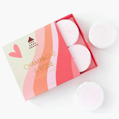 Champagne & Rose Shower Steamers - J. Cole ShoesMuseeChampagne & Rose Shower Steamers