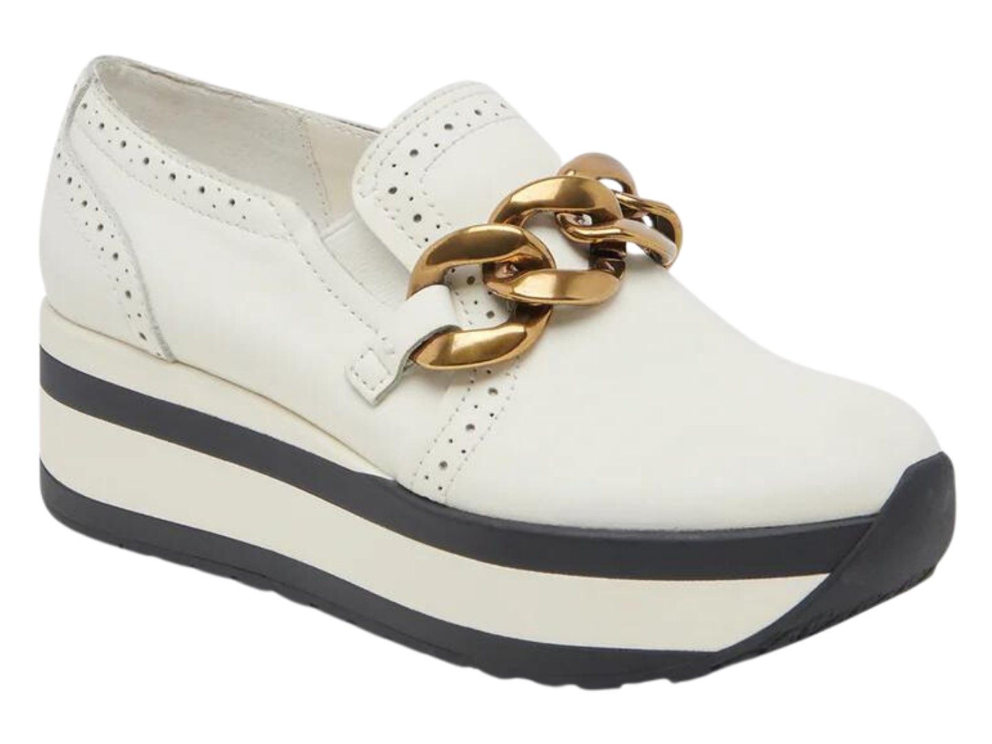 Dolce Vita: Jhenee in White Leather - J. Cole ShoesDOLCE VITADolce Vita: Jhenee in White Leather