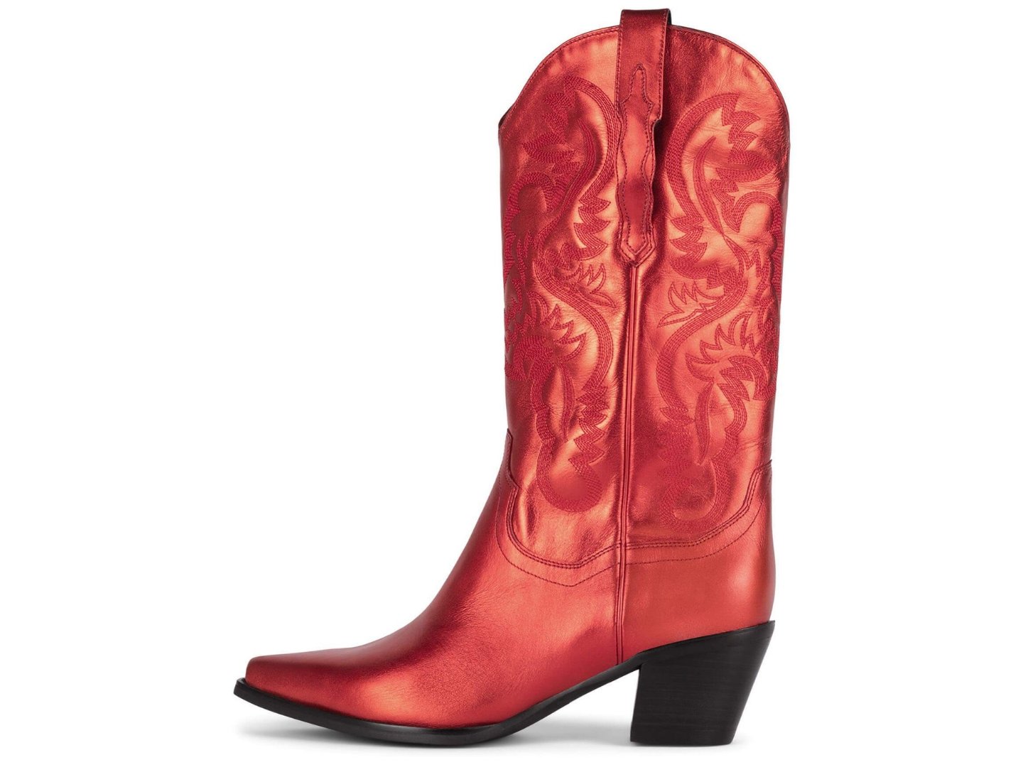 Jeffrey Campbell: Dagget in Red Metallic - J. Cole ShoesJEFFREY CAMPBELL