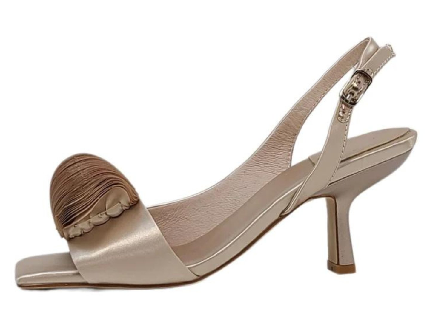 Jeffrey Campbell: Duffy in Champagne Satin - J. Cole ShoesJEFFREY CAMPBELLJeffrey Campbell: Duffy in Champagne Satin