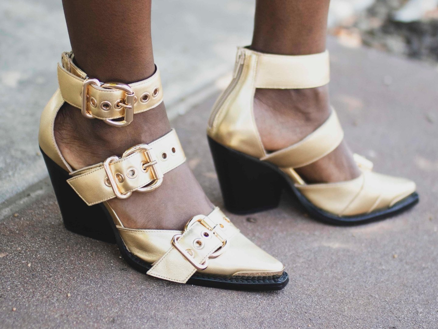 Jeffrey Campbell: Emilia in Gold - J. Cole ShoesJEFFREY CAMPBELLJeffrey Campbell: Emilia in Gold