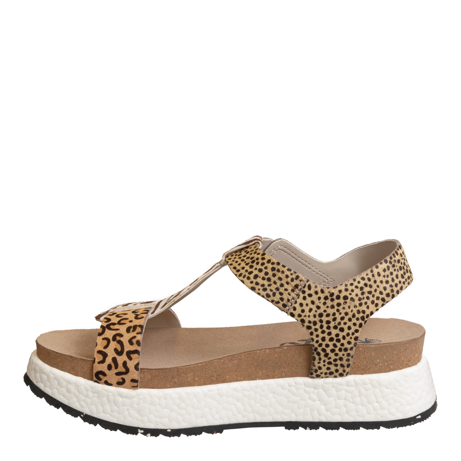 OTBT - MEND in ANIMAL PRINT Platform Sandals