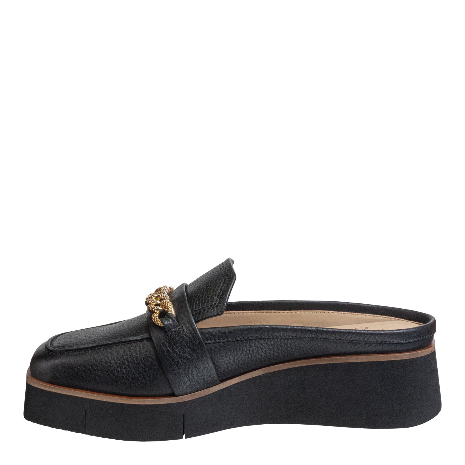 Naked Feet: ELECT in BLACK Platform Mules - J. Cole ShoesNAKED FEETNaked Feet: ELECT in BLACK Platform Mules