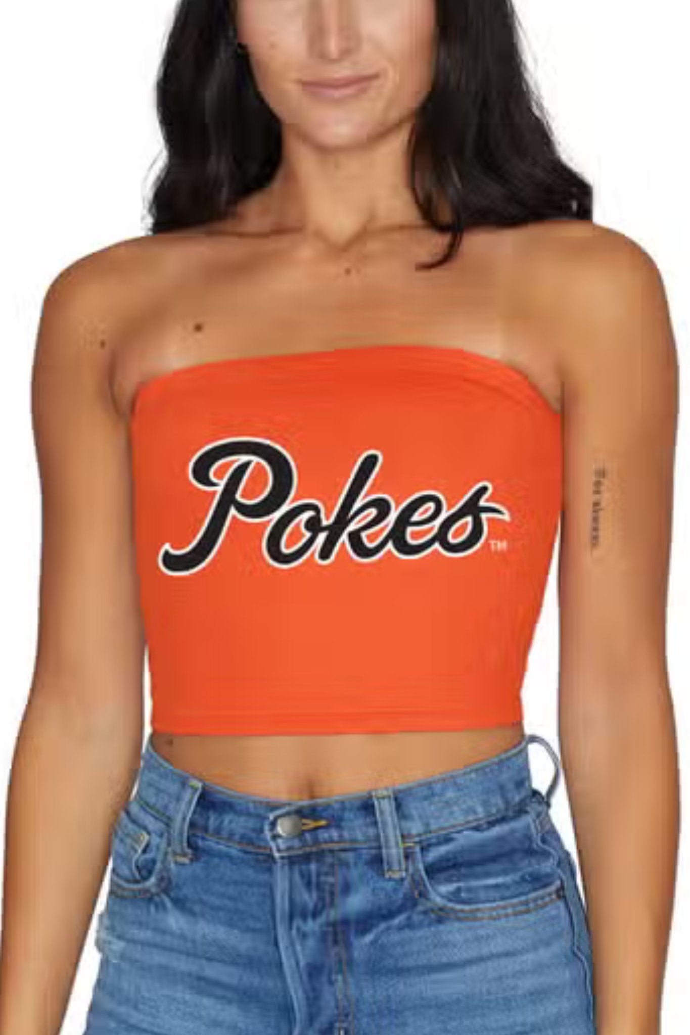 Oklahoma State Cowboys Pokes Tube Top - J. Cole ShoesFAIREOklahoma State Cowboys Pokes Tube Top