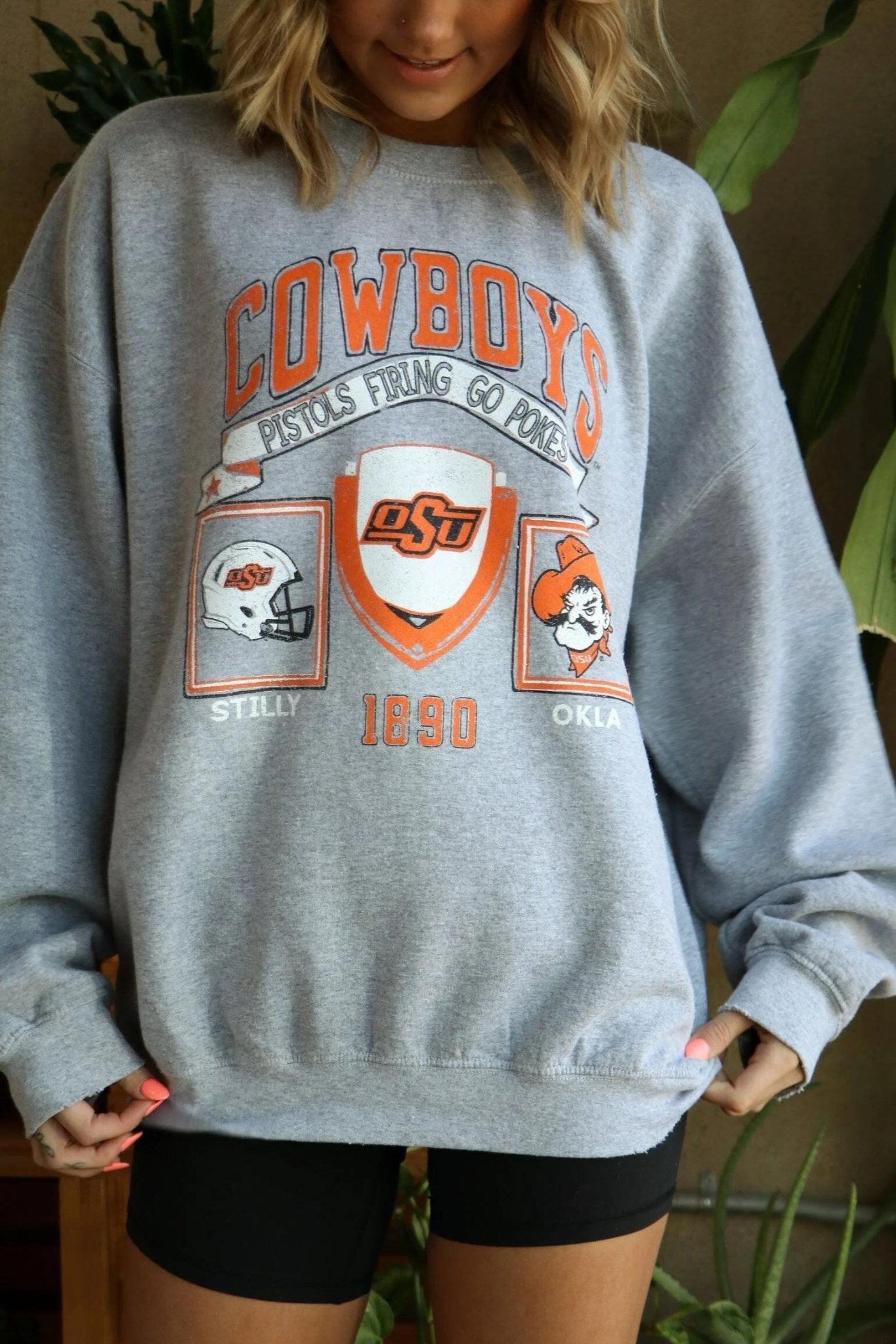 OSU Prep Patch Sweatshirt - J. Cole ShoesLIVY LUOSU Prep Patch Sweatshirt