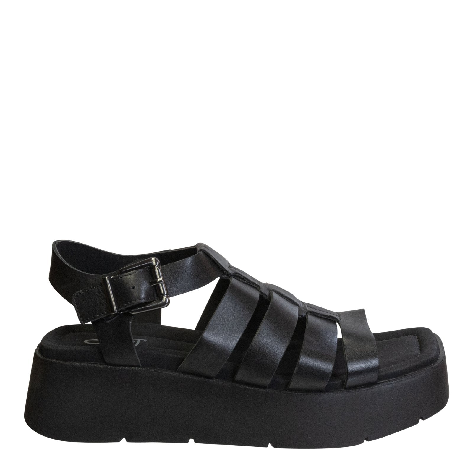 OTBT - ARCHAIC in BLACK Platform Sandals - J. Cole ShoesOTBTOTBT - ARCHAIC in BLACK Platform Sandals