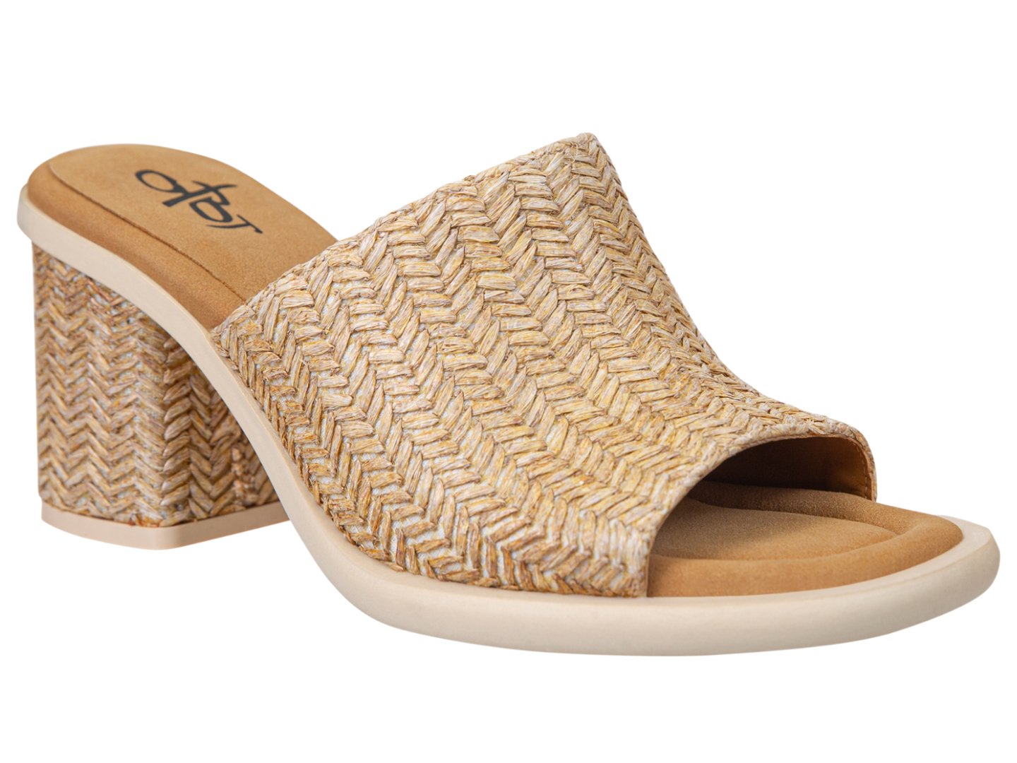 OTBT: BRAVURA in RAFFIA Heeled Sandals - J. Cole ShoesOTBTOTBT: BRAVURA in RAFFIA Heeled Sandals