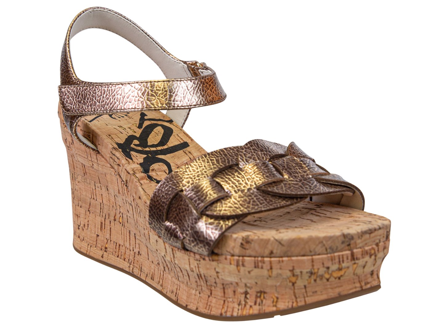 OTBT: CHARLESTON in GOLD Wedge Sandals - J. Cole ShoesOTBTOTBT: CHARLESTON in GOLD Wedge Sandals