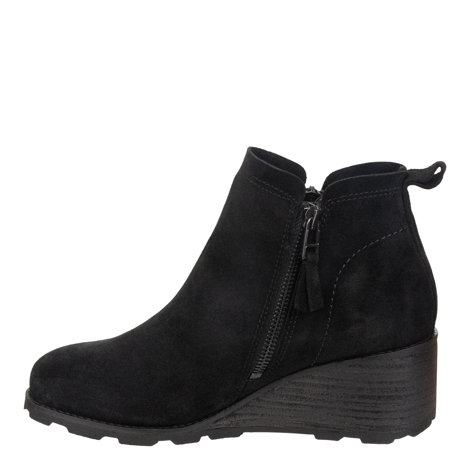 OTBT - STORY in BLACK Wedge Ankle Boots - J. Cole ShoesOTBTOTBT - STORY in BLACK Wedge Ankle Boots