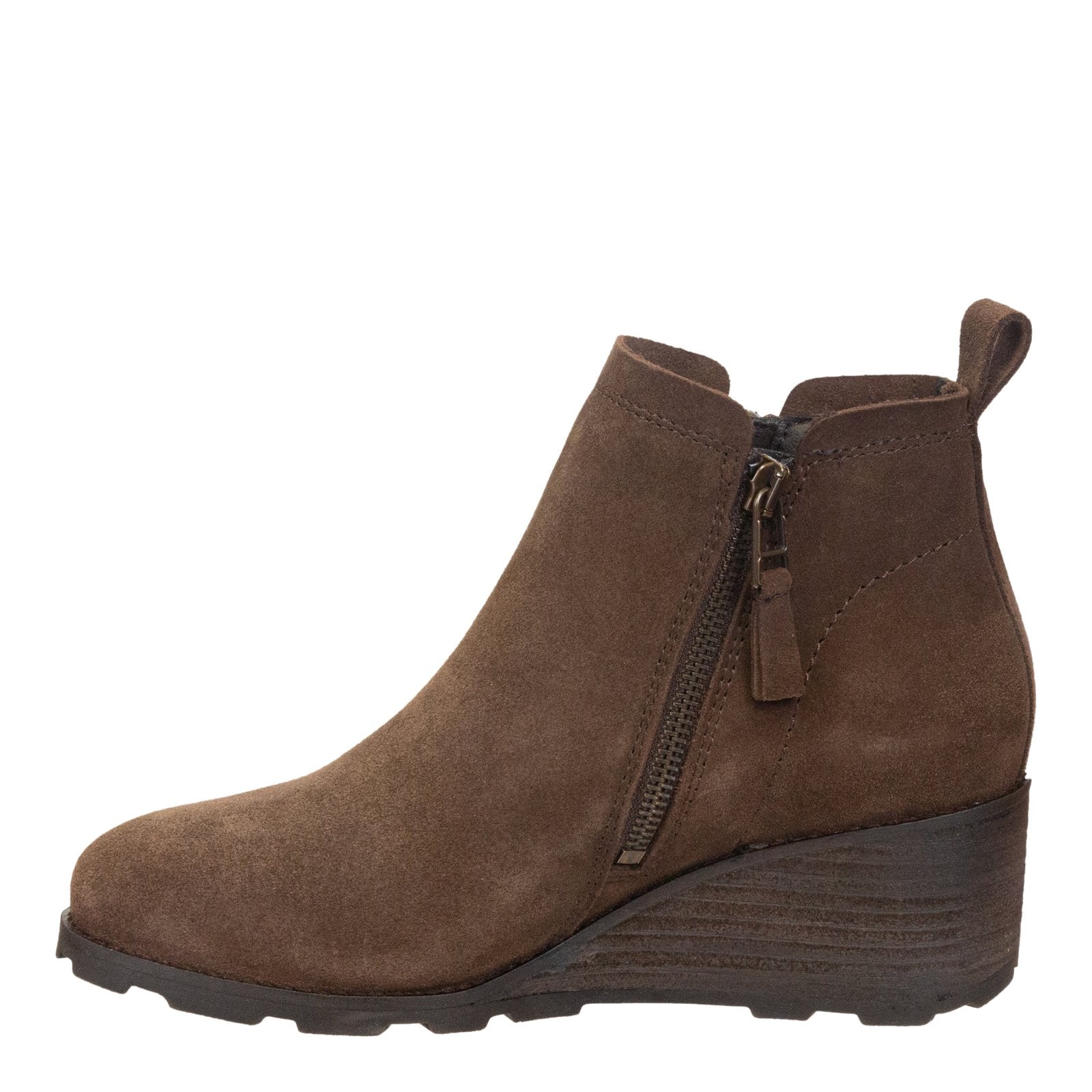 OTBT - STORY in BROWN Wedge Ankle Boots - J. Cole ShoesOTBTOTBT - STORY in BROWN Wedge Ankle Boots