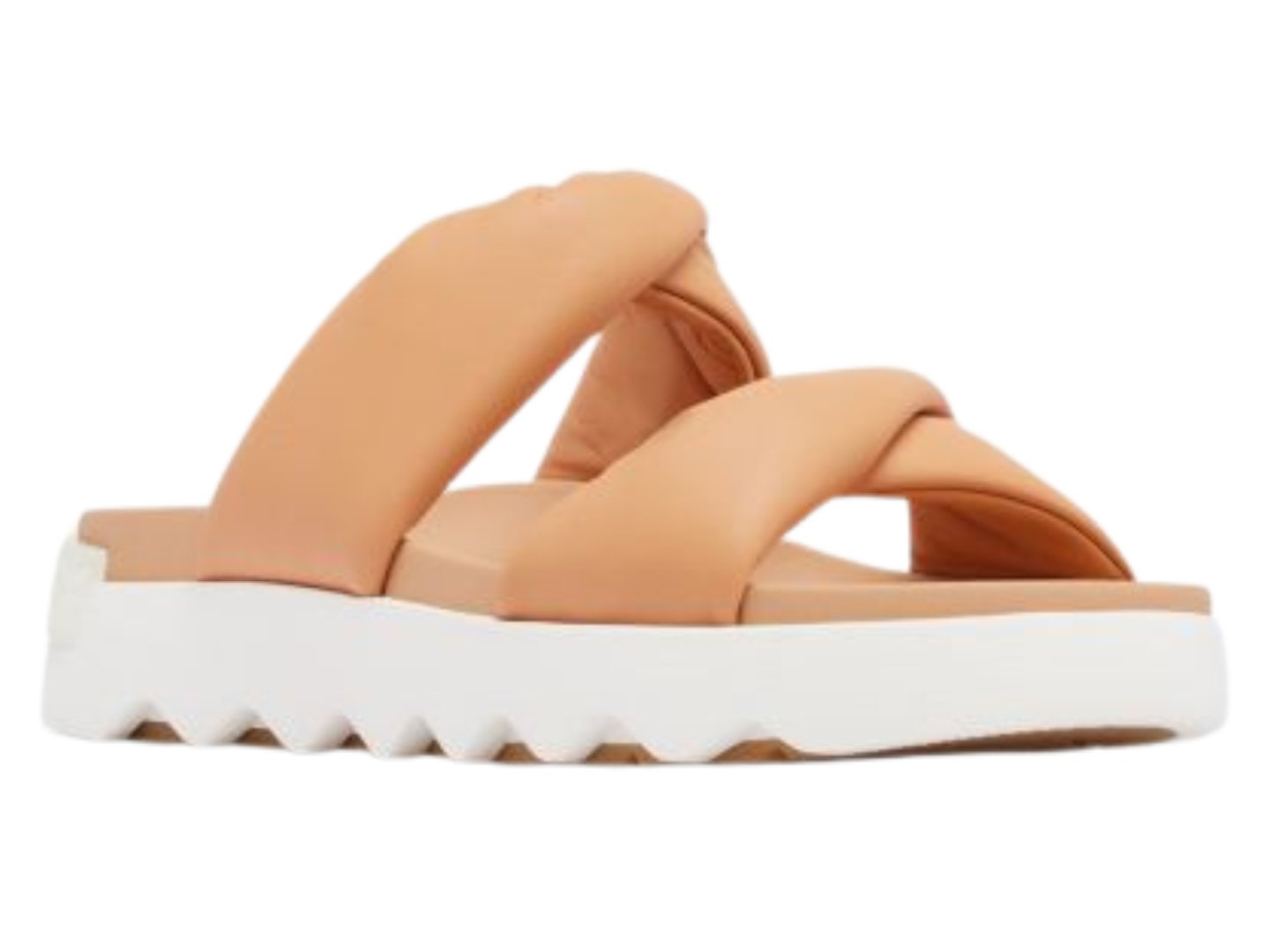 Sorel: Vibe Twist Slide in Honest Beige - J. Cole ShoesSORELSorel: Vibe Twist Slide in Honest Beige