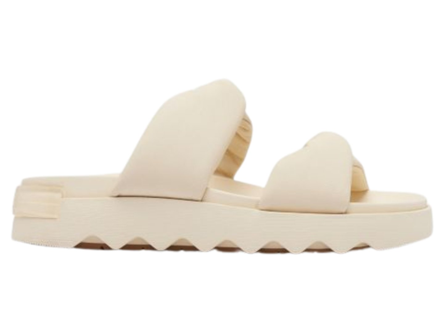 Sorel: Vibe Twist Slide in Honey White - J. Cole ShoesSORELSorel: Vibe Twist Slide in Honey White