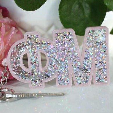 Sorority Confetti Keychain - J. Cole ShoesSQS WHOLESALE