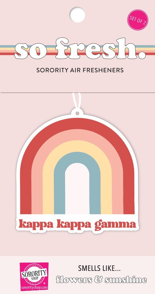 Sorority Rainbow Air Freshener - J. Cole ShoesSQS WHOLESALE