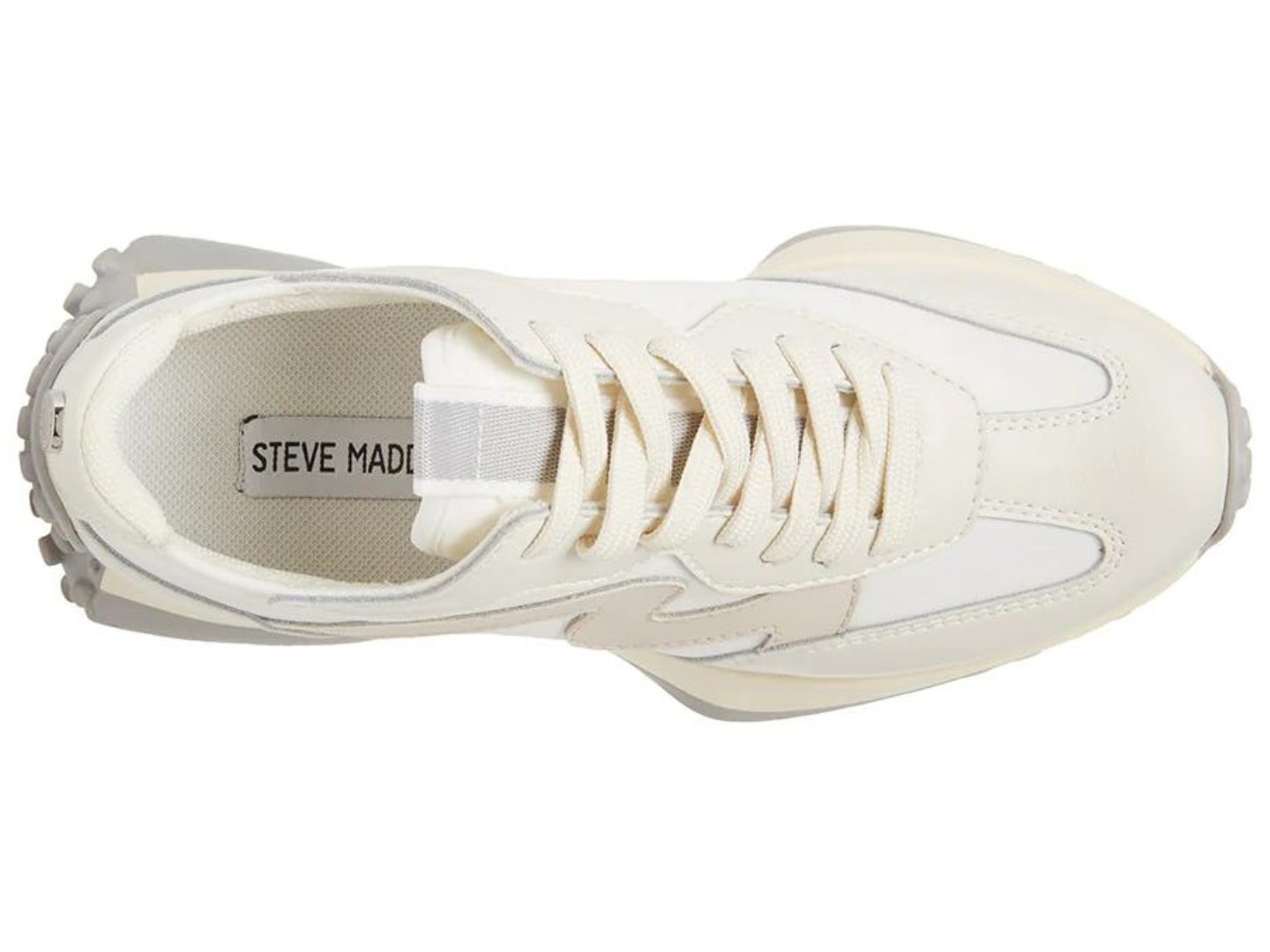 Steve Madden: Campo in White Grey - J. Cole ShoesSTEVE MADDENSteve Madden: Campo in White Grey