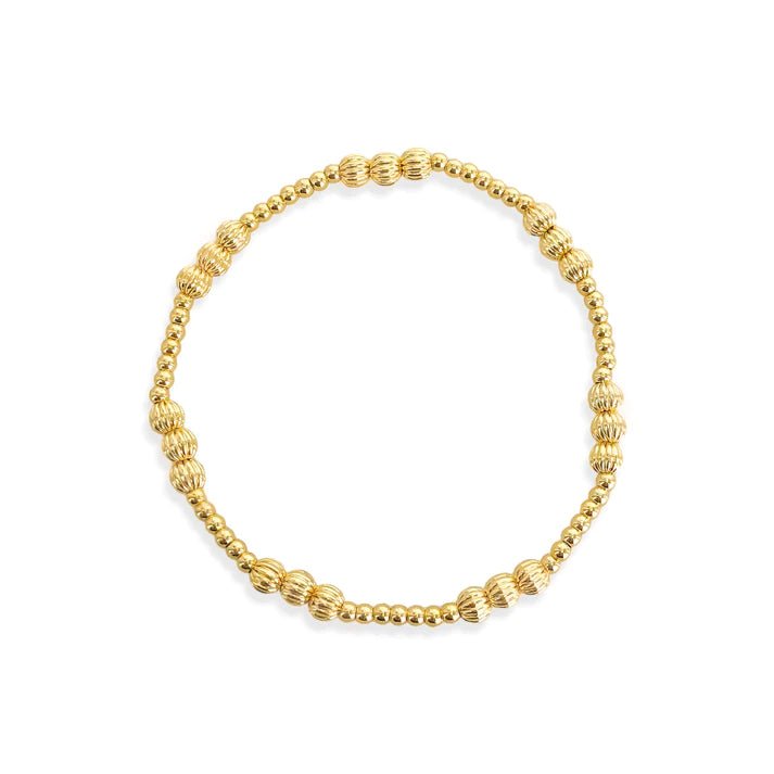 Stretch Bracelet in gold ABR156 - J. Cole ShoesOMG BlingsStretch Bracelet in gold ABR156