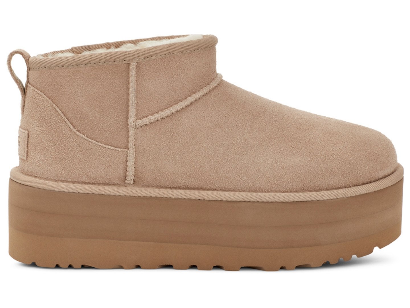 UGG: Ultra Mini Platform in Sand - J. Cole ShoesUGGUGG: Ultra Mini Platform in Sand