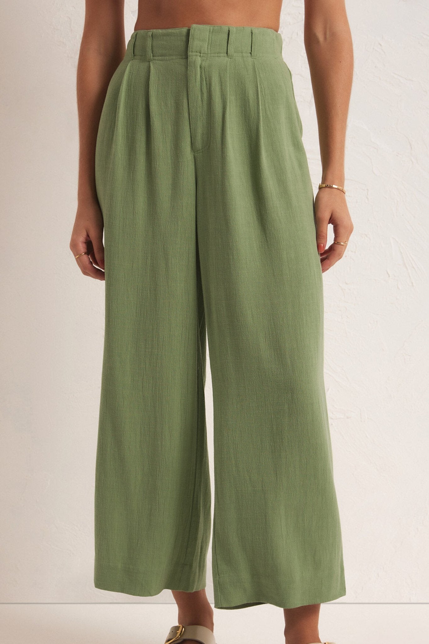 Z Supply: Farah Pant in Matcha - J. Cole ShoesZ SUPPLYZ Supply: Farah Pant in Matcha